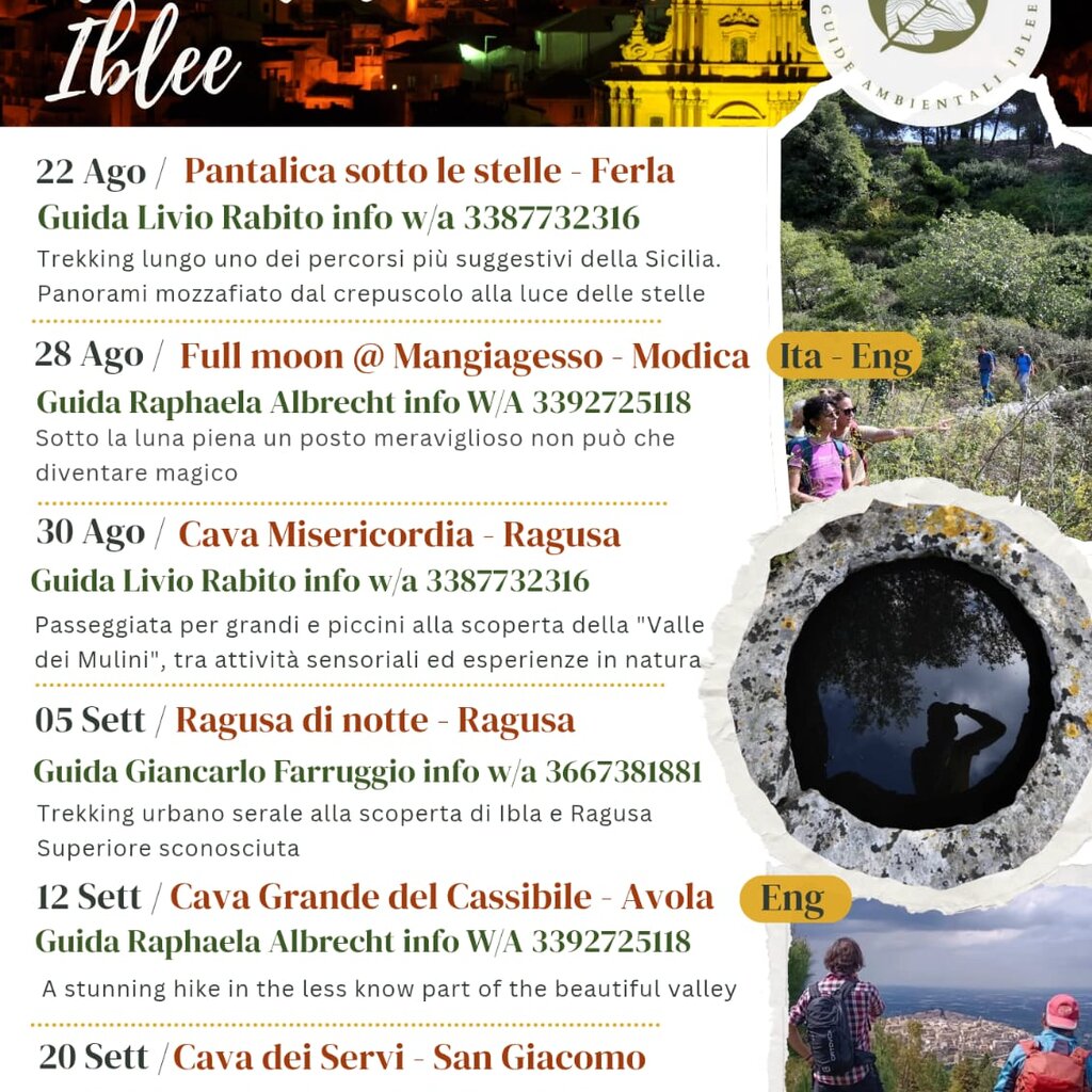 30 Agosto 2026 Cava MIsericordia AIGAE Ragusa
