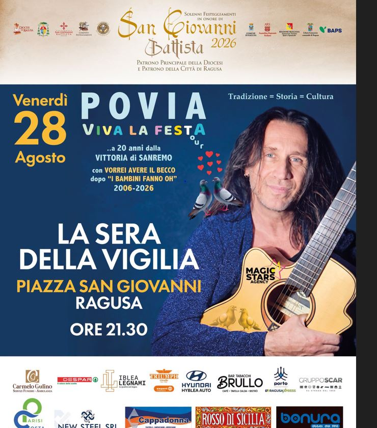 28 Ago 2026 Povia San Giovanni