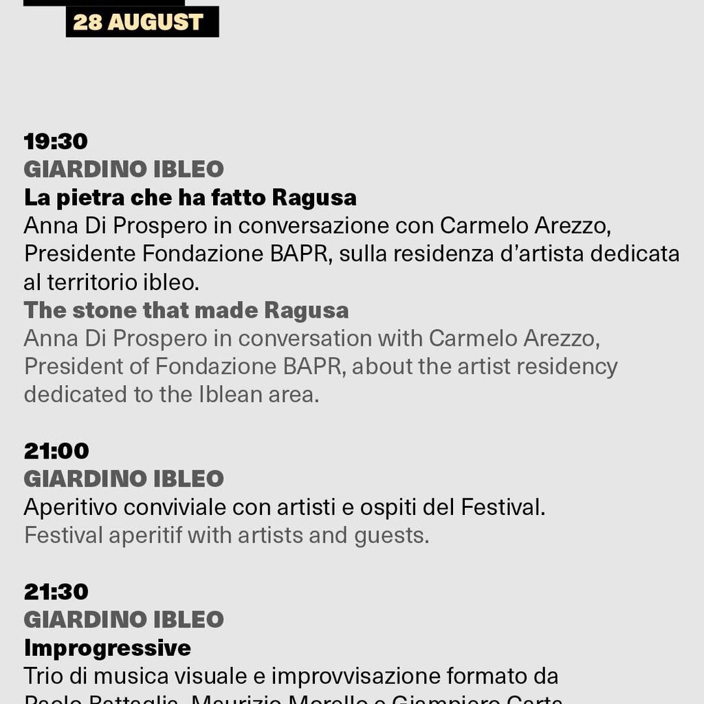 28 Ago 2026 Giardino E Sedi Varie 2