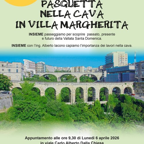 Pasquetta nella cava in Villa Margherita