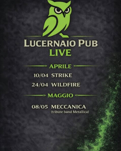 24 Aprile 2026 Wildfire Lucernaio Pub