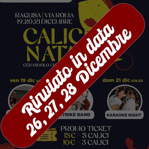 Calici di Natale - Ragusa Food Festival