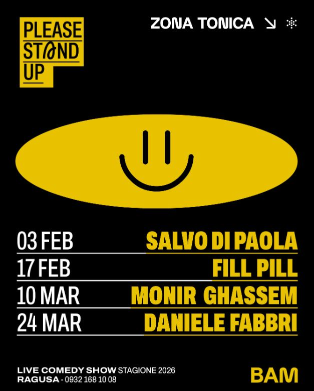 3 E 17 Feb, 10 E 24 Mar Live Comedy Show BAM