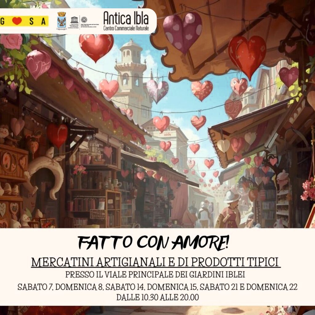 Made with love - San Valentino a Ragusa Ibla