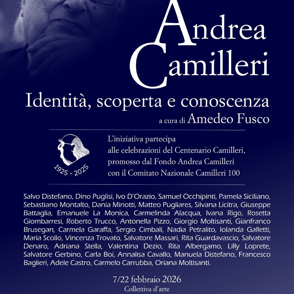 Mostra Andrea Camilleri - Identità, scoperta e conoscenza