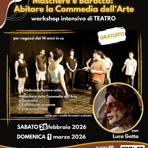 Maschere e Barocco: abitare la Commedia dell'Arte