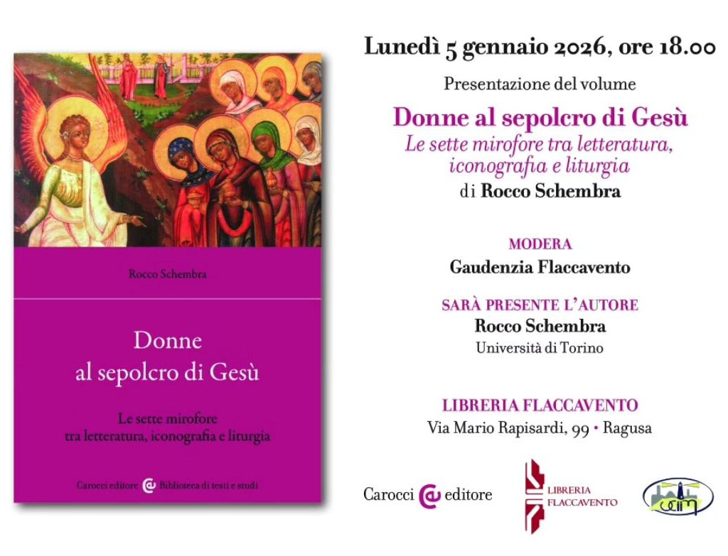 Donne al sepolcro di Gesù - Presentazione libro di Rocco Schembra