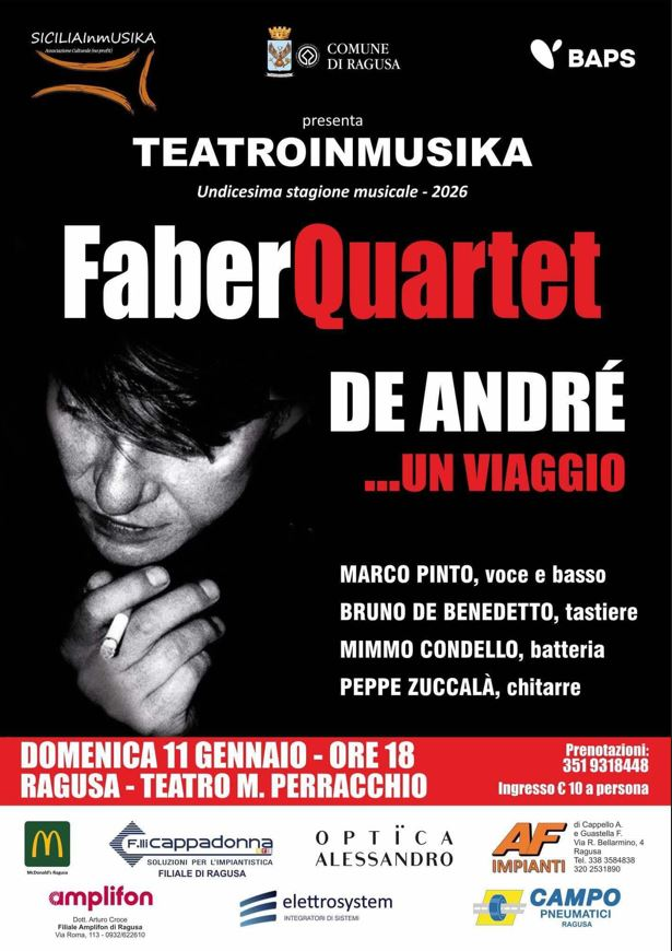 Faber Quartet - Stagione TeatroinMusika 2026