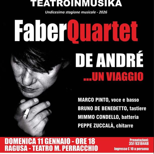 Faber Quartet - Stagione TeatroinMusika 2026