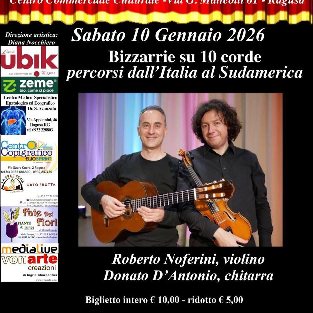 Bizzarrie su 10 corde - Stagione Melodica 2026 - 31° edizione
