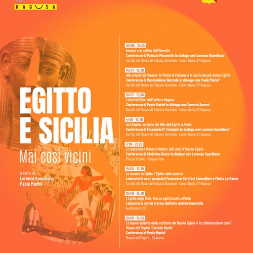 Conferenza di Massimiliano Nuzzolo "Alle origini dei Faraoni: la pietra di Palermo e la storia del più Antico Egitto.