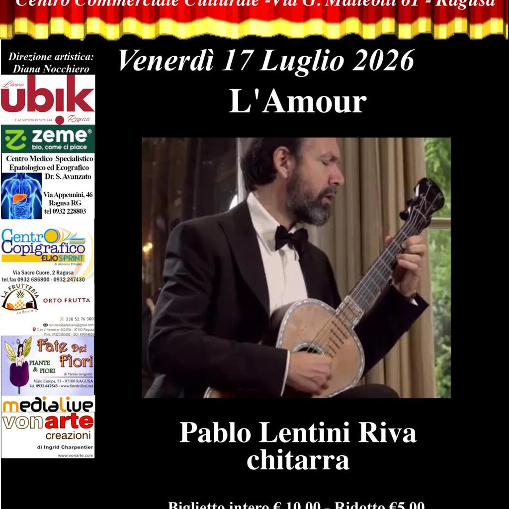 Pablo Lentini Riva - Chitarra - Stagione Melodica