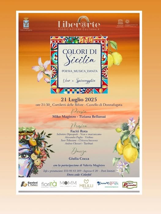 Colori di Sicilia - poesia, musica, danza
