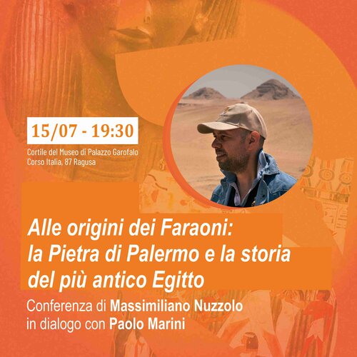 Conferenza di Massimiliano Nuzzolo - Egitto e Sicilia. Mai così vicini 