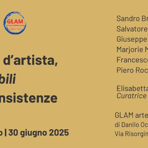 11 Mag 30 Giu Carte D Artista Glam