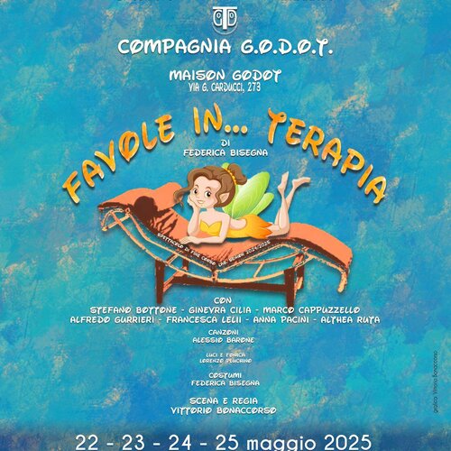 22 25 Mag Favole In Terapia Maison Godot