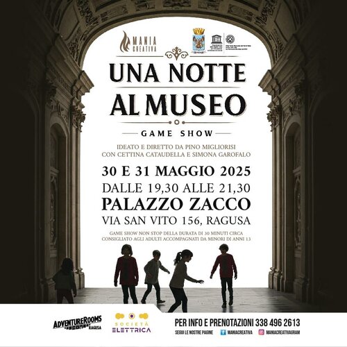 Una notte al Museo - Palazzo Zacco