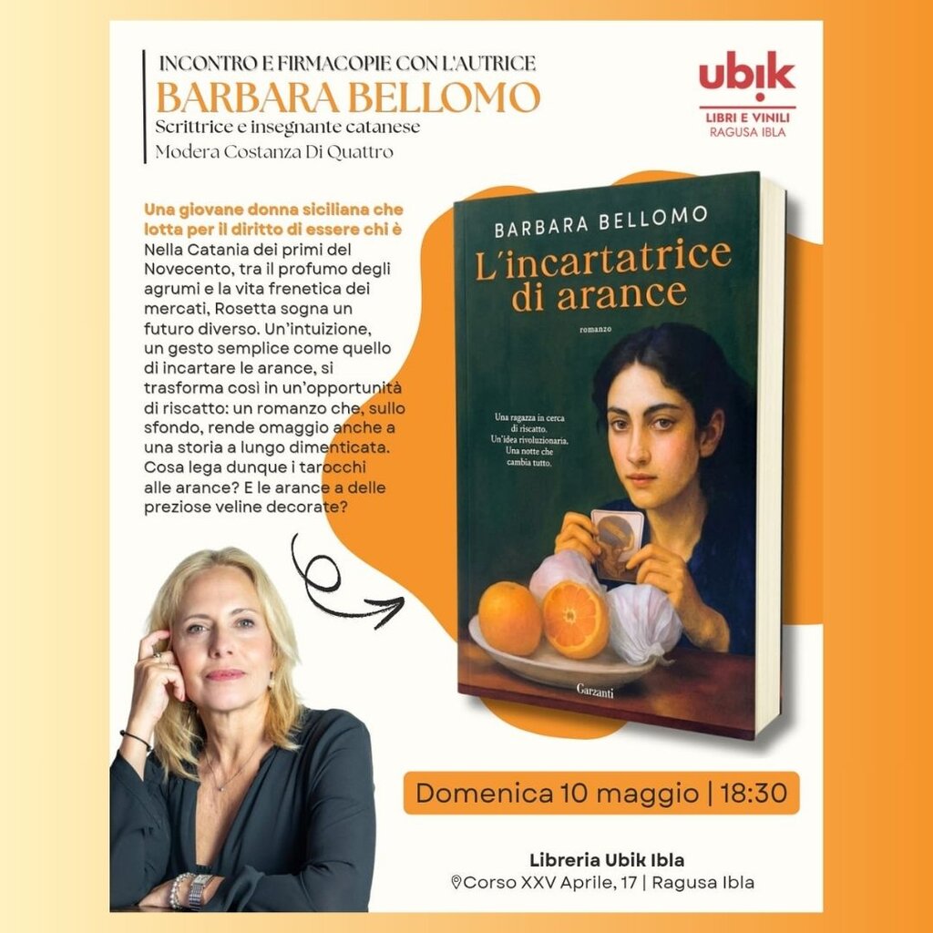 L'incartatrice di arance - presentazione libro