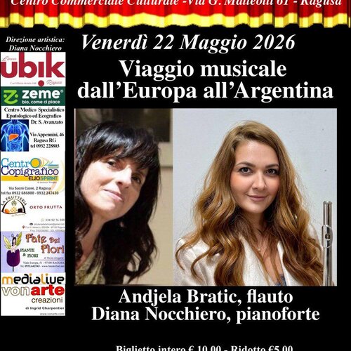 Viaggio musciale dall'Europa all'Argentina - Stagione Melodica 2026 - 31° edizione
