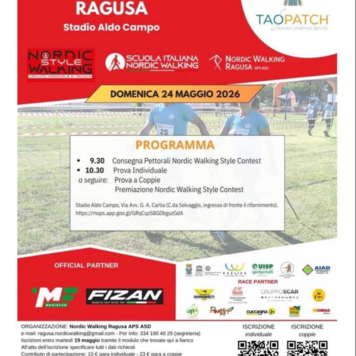 TAPPA REGIONALE CIRCUITO NAZIONALE NORDIC WALKING STYLE