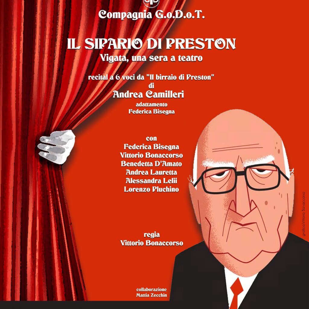 Il sipario di Preston: Vigàta, una sera a teatro