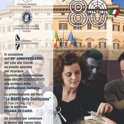 Giornata Internazionale della donna - 80° anniversario dal voto alle donne