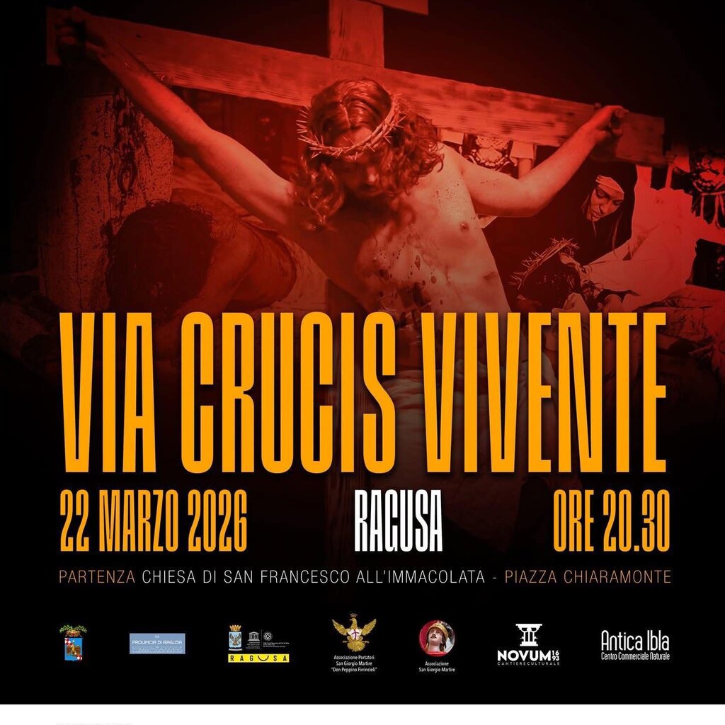 Via Crucis Vivente a Ragusa Ibla