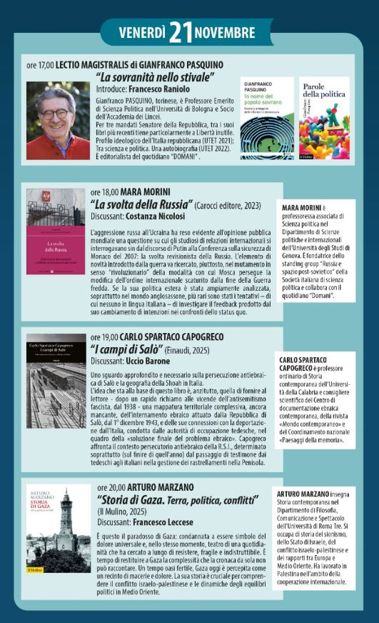 21 Novembre 2025 Notte Bianca Della Politica Primo Giorno 21 Novembre 2025 Notte Bianca Della Politica Primo Giorno