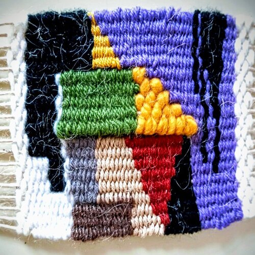 Laboratorio tessile: il colore e le forme geometriche