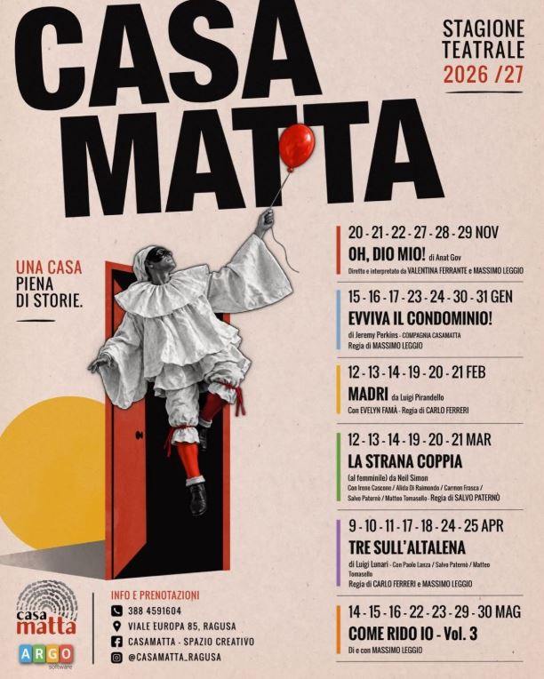 Oh, Dio mio! - Stagione Casamatta 26/27