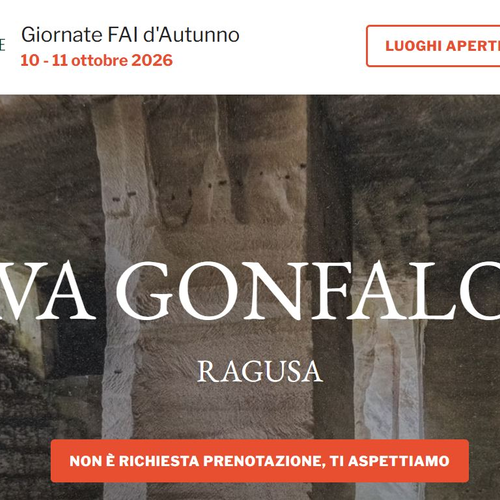 Visite a Cava Gonfalone - Giornate FAI d'Autunno