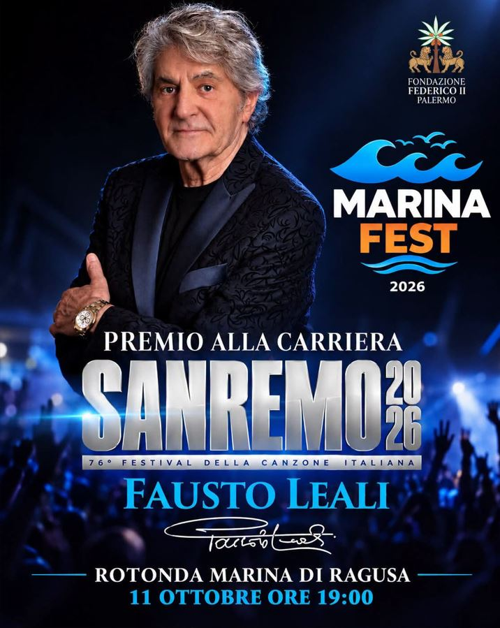 11 Ottobre 2026 Concerto Fausto Leali MarinaFest Jpg