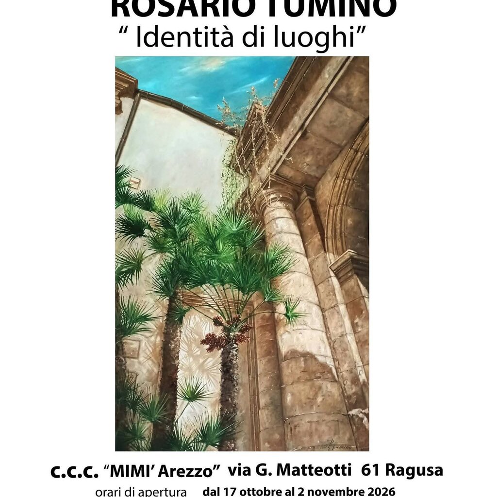 Identità dei luoghi - mostra di Rosario Tumino