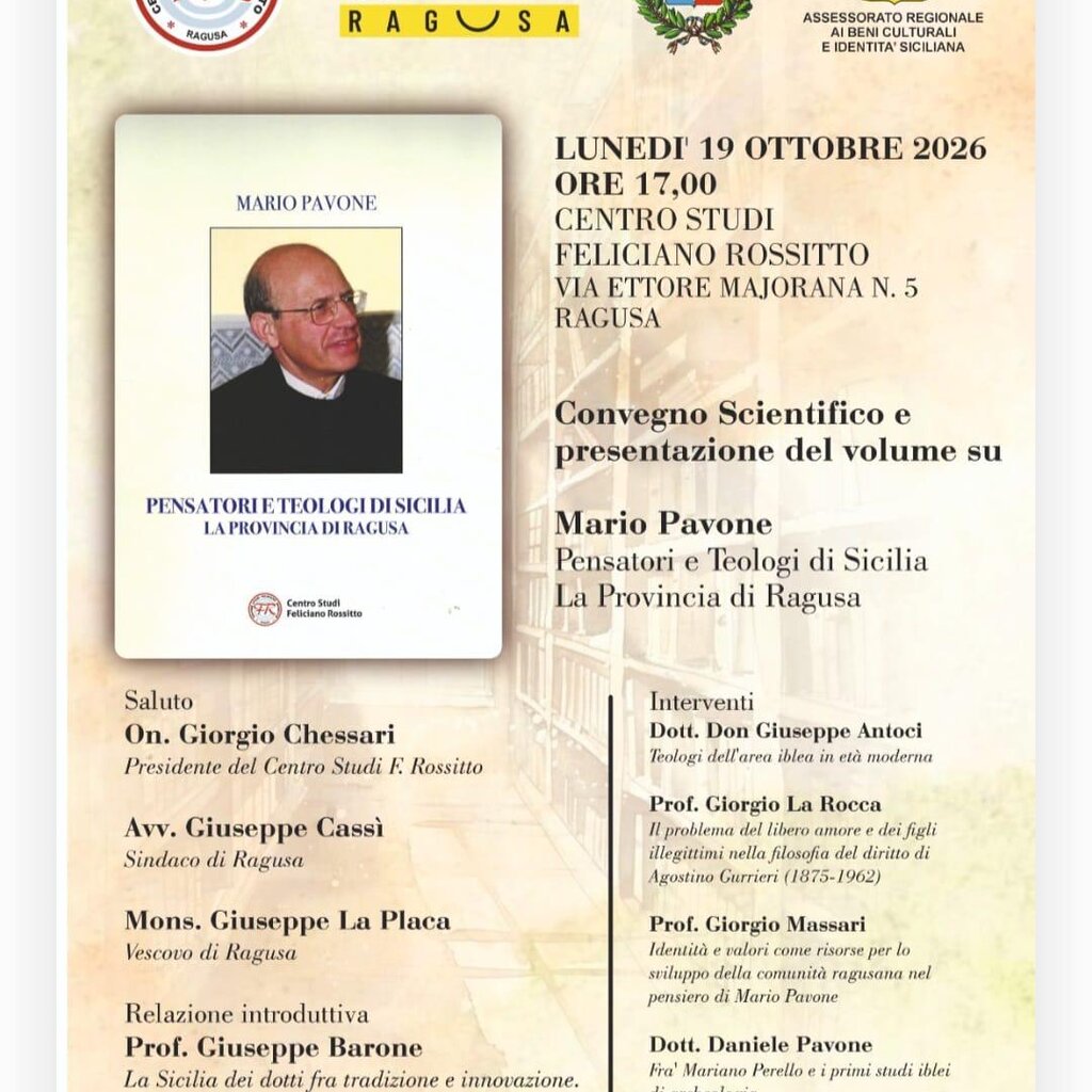 Pensatori e teologi di Sicilia. La provincia di Ragusa