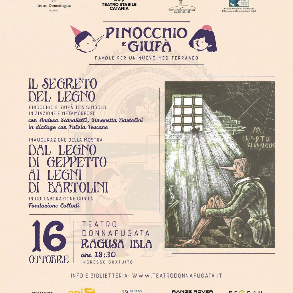 16 Ottobre 2026 Pinocchio E Giufà Mostra