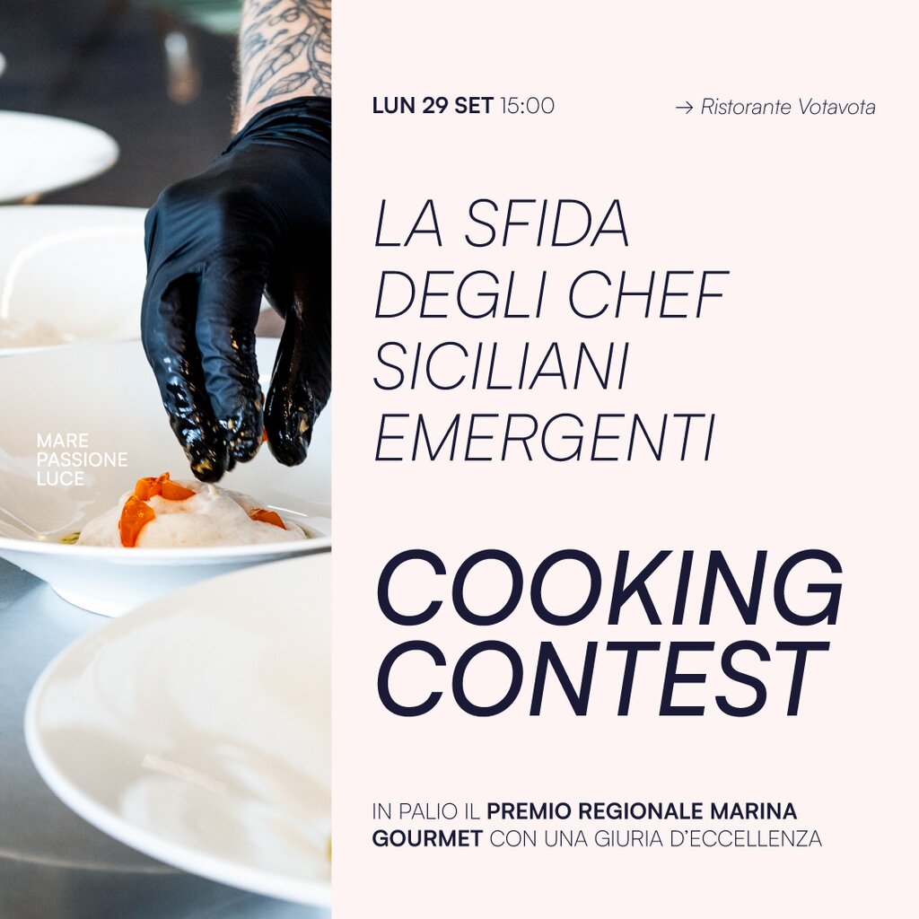 29 Settembre 2025 Marina Gourmet Cooking Contest 29 Settembre 2025 Marina Gourmet Cooking Contest