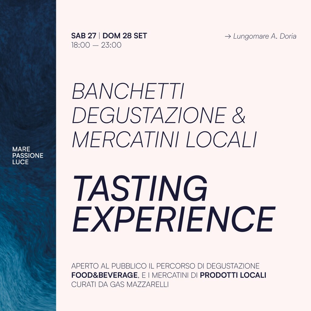 27 E 28 Settembre 2025 Marina Gourmet 27 E 28 Settembre 2025 Marina Gourmet