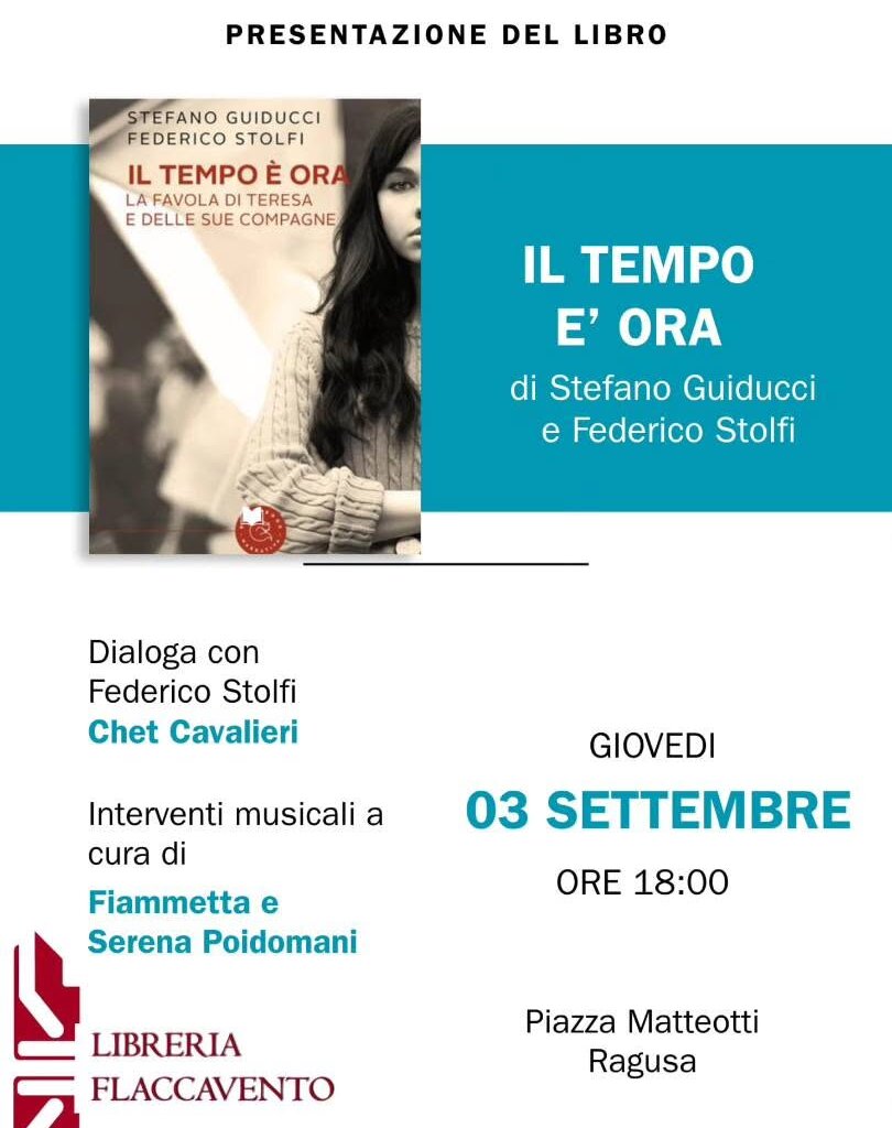 Presentazione libro "Il tempo è ora"