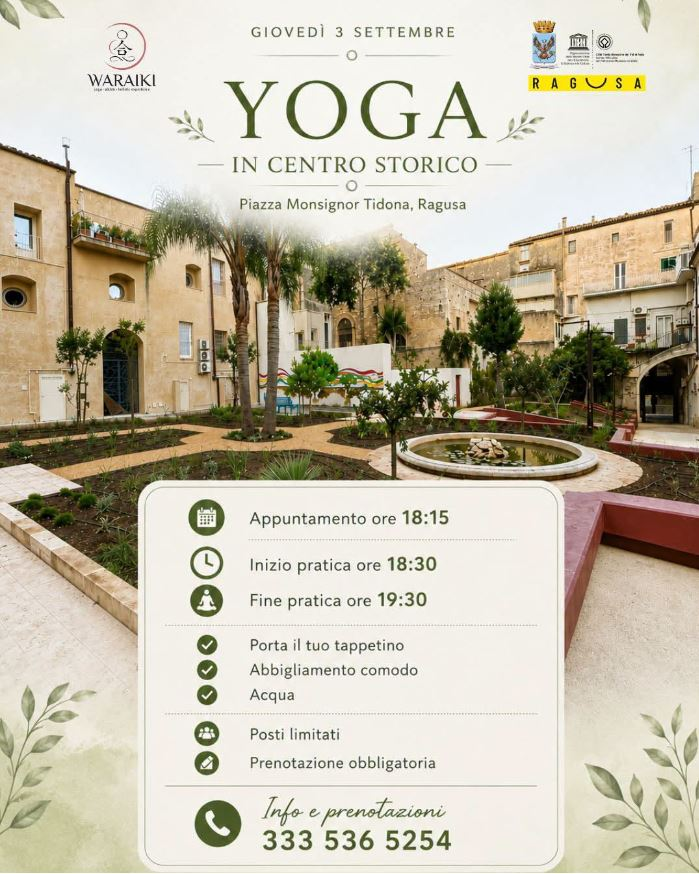 Yoga in centro - Piazza Mons. Tidona
