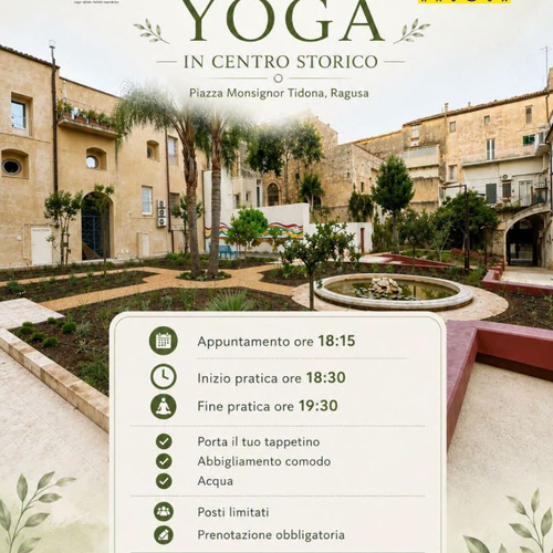 Yoga in centro - Piazza Mons. Tidona