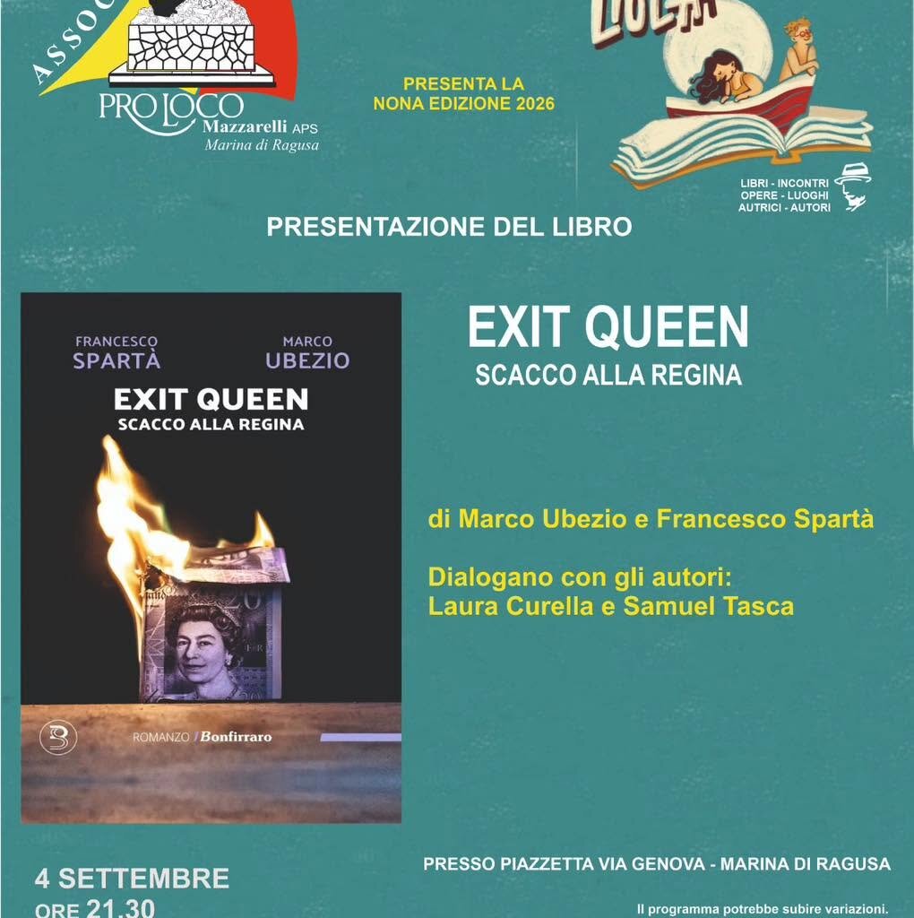 Presentazione libro "Exit Queen" - Pro Loco Mazzarelli
