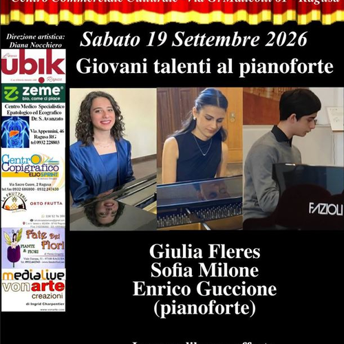 Giovani talenti al pianoforte - Anteprima Melodica 2026-2027