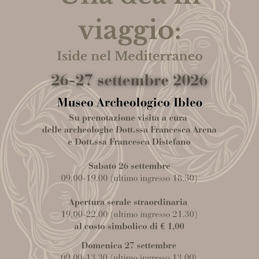 Giornate Europee del Patrimonio al parco Archeologico di Kamarina e Cava d'Ispica